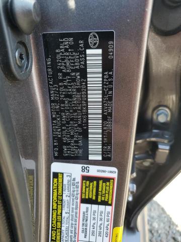 4T1K61BK9PU092042 - 2023 TOYOTA CAMRY XSE GRAY photo 12