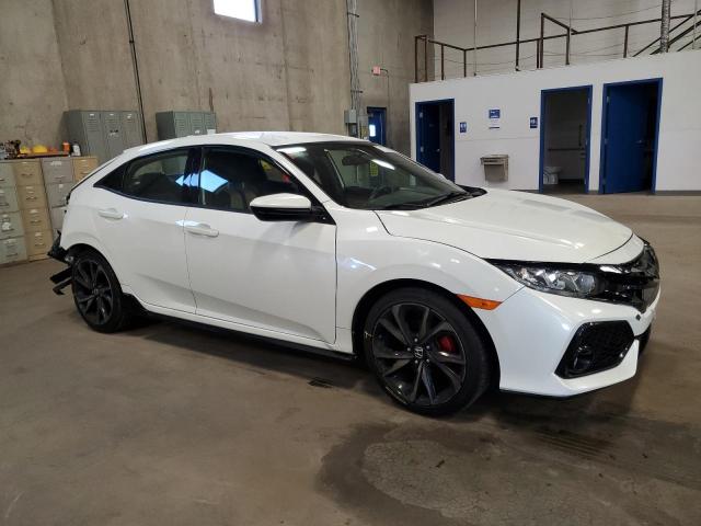 SHHFK7G4XJU217322 - 2018 HONDA CIVIC SPORT WHITE photo 4