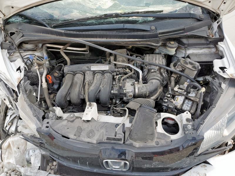 3HGGK5H54HM704072 - 2017 HONDA FIT LX WHITE photo 11