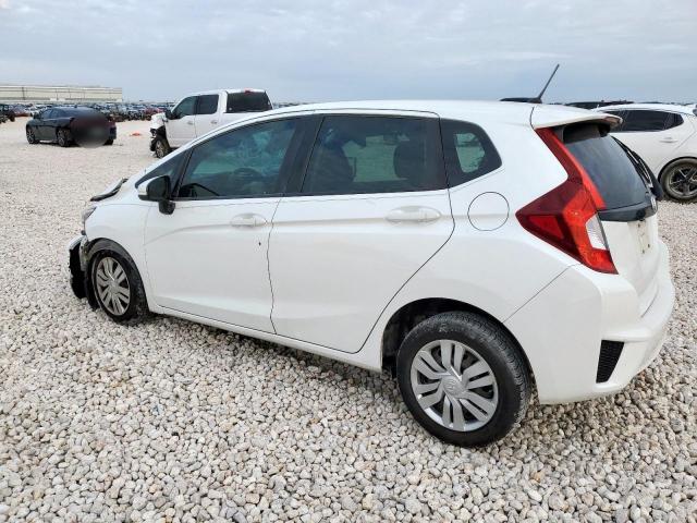 3HGGK5H54HM704072 - 2017 HONDA FIT LX WHITE photo 2