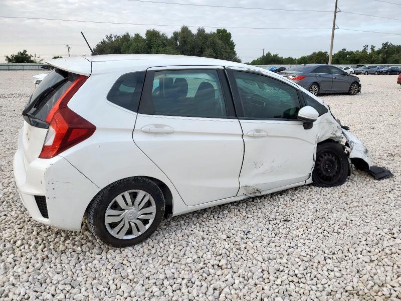 3HGGK5H54HM704072 - 2017 HONDA FIT LX WHITE photo 3