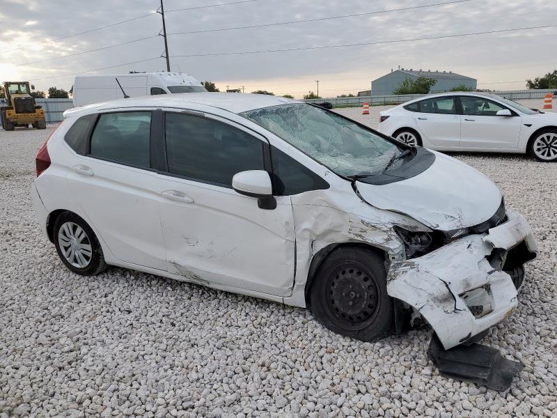 3HGGK5H54HM704072 - 2017 HONDA FIT LX WHITE photo 4