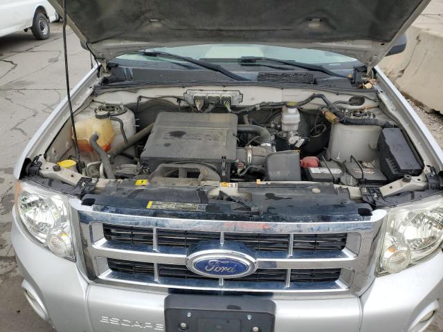 1FMCU03G89KA16003 - 2009 FORD ESCAPE XLT SILVER photo 12