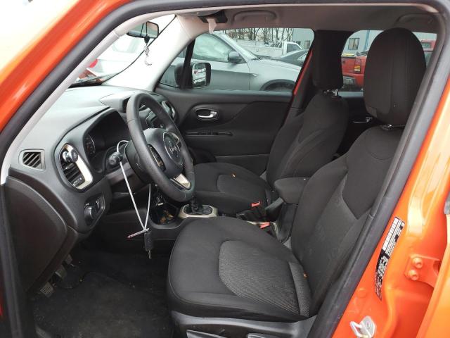 ZACCJAAW6GPC53797 - 2016 JEEP RENEGADE SPORT Նարնջագույն լուսանկար 7