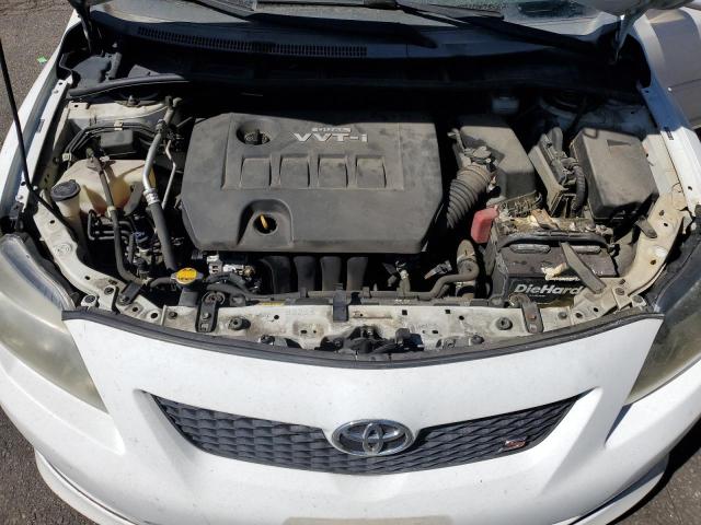 2T1BU4EE0AC404495 - 2010 TOYOTA COROLLA BASE თეთრი ფოტო 11