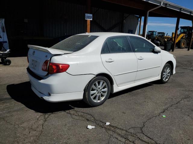 2T1BU4EE0AC404495 - 2010 TOYOTA COROLLA BASE თეთრი ფოტო 3