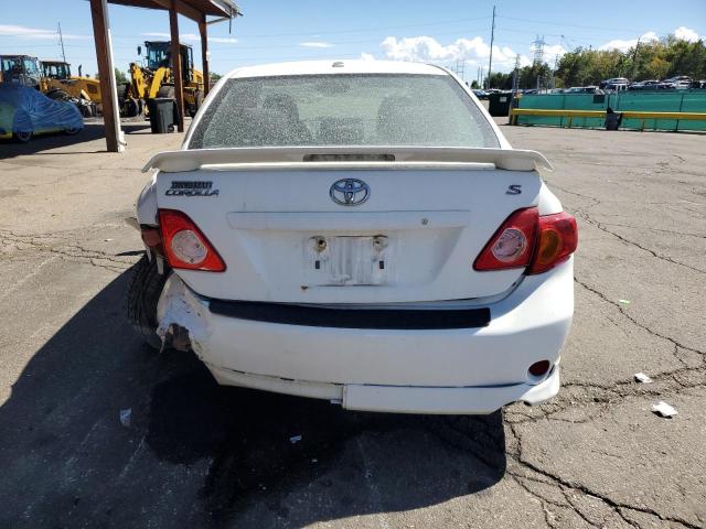 2T1BU4EE0AC404495 - 2010 TOYOTA COROLLA BASE თეთრი ფოტო 6
