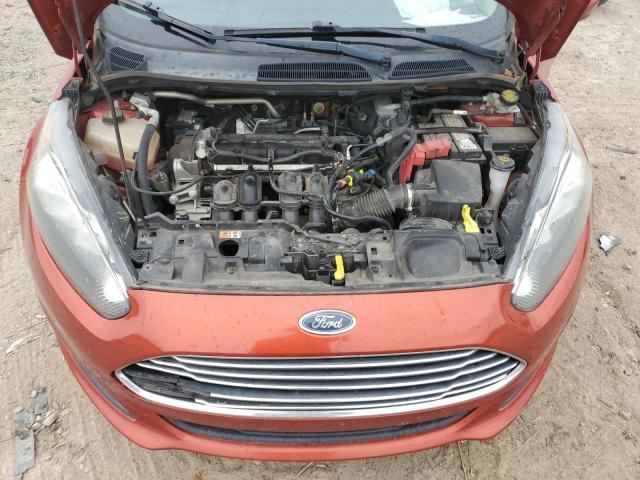 3FADP4EJ0JM133738 - 2018 FORD FIESTA SE BURGUNDY photo 11