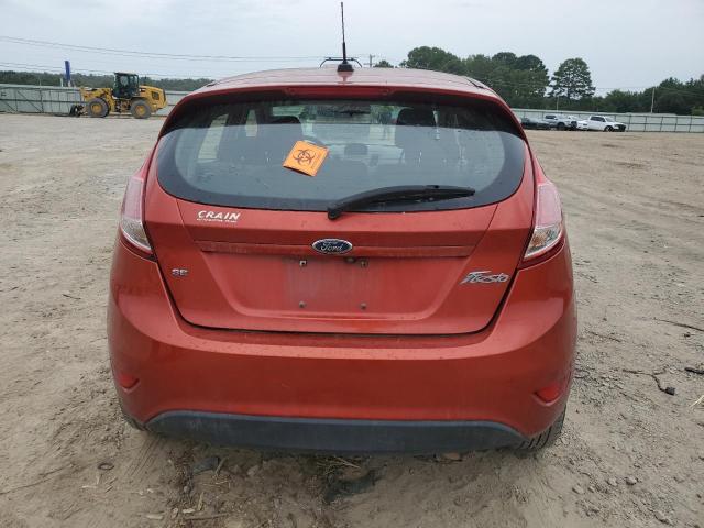 3FADP4EJ0JM133738 - 2018 FORD FIESTA SE BURGUNDY photo 6