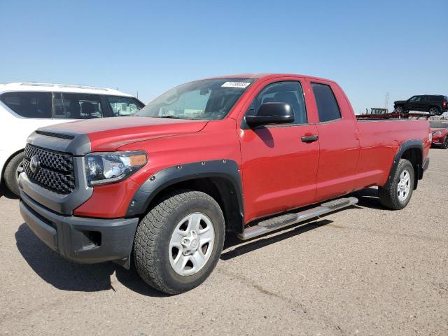 5TFCY5F12KX025110 - 2019 TOYOTA TUNDRA DOUBLE CAB SR/SR5 RED photo 1