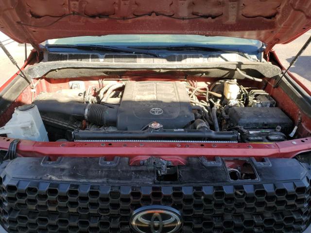 5TFCY5F12KX025110 - 2019 TOYOTA TUNDRA DOUBLE CAB SR/SR5 RED photo 11