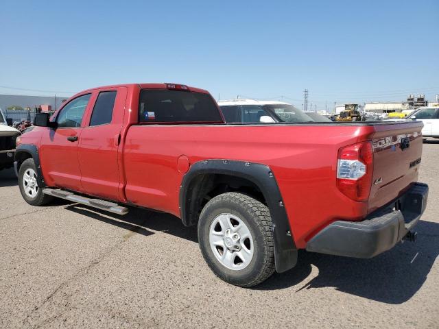 5TFCY5F12KX025110 - 2019 TOYOTA TUNDRA DOUBLE CAB SR/SR5 RED photo 2