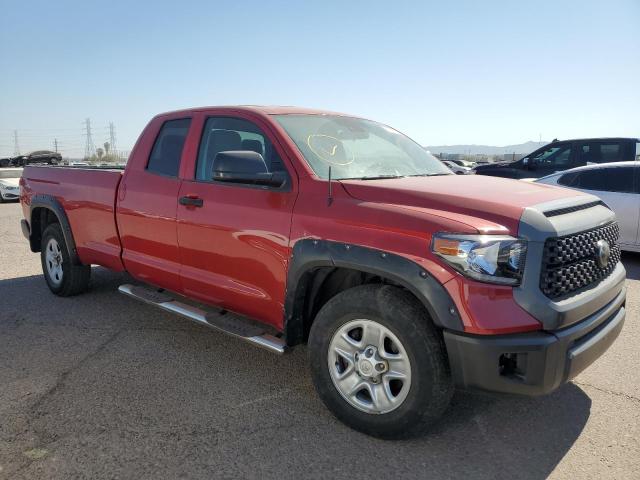 5TFCY5F12KX025110 - 2019 TOYOTA TUNDRA DOUBLE CAB SR/SR5 RED photo 4