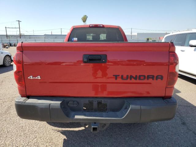 5TFCY5F12KX025110 - 2019 TOYOTA TUNDRA DOUBLE CAB SR/SR5 RED photo 6