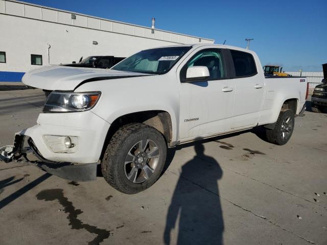 1GCGTDENXJ1249452 - 2018 CHEVROLET COLORADO Z71 WHITE photo 1