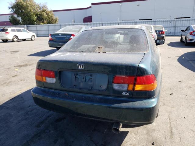 1HGEJ824XTL041628 - 1996 HONDA CIVIC EX GREEN photo 6