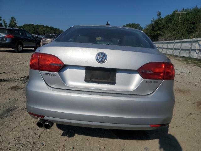 3VWDP7AJ0DM257124 - 2013 VOLKSWAGEN JETTA SE SILVER photo 6