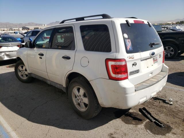 1FMCU0D70AKD22339 - 2010 FORD ESCAPE XLT WHITE photo 2