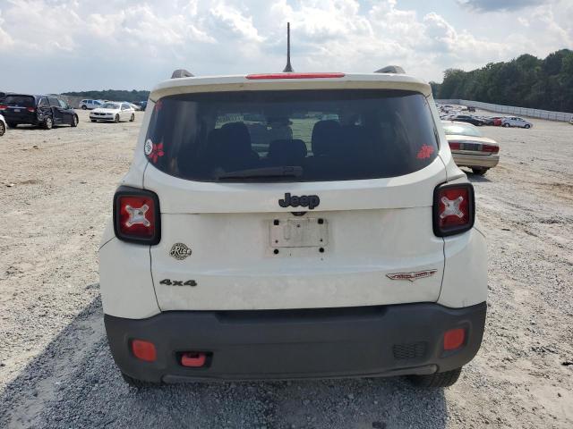 ZACCJBCT0GPC89171 - 2016 JEEP RENEGADE TRAILHAWK WHITE photo 6