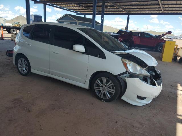 JHMGE8H52BS006046 - 2011 HONDA FIT SPORT Biały zdjęcie 4