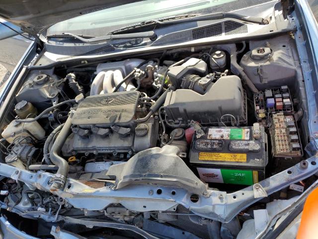 4T1BF32K72U515379 - 2002 TOYOTA CAMRY LE BLUE photo 11