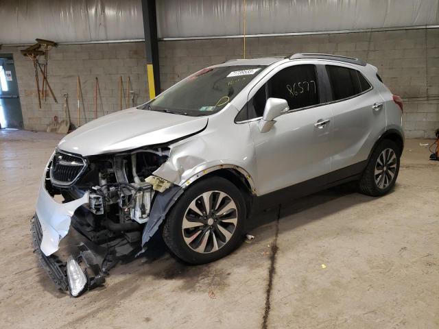 KL4CJBSBXJB555641 - 2018 BUICK ENCORE PREFERRED II SILVER photo 1