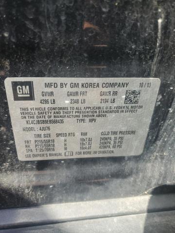 KL4CJBSB9EB568435 - 2014 BUICK ENCORE CONVENIENCE 黑色 照片 13