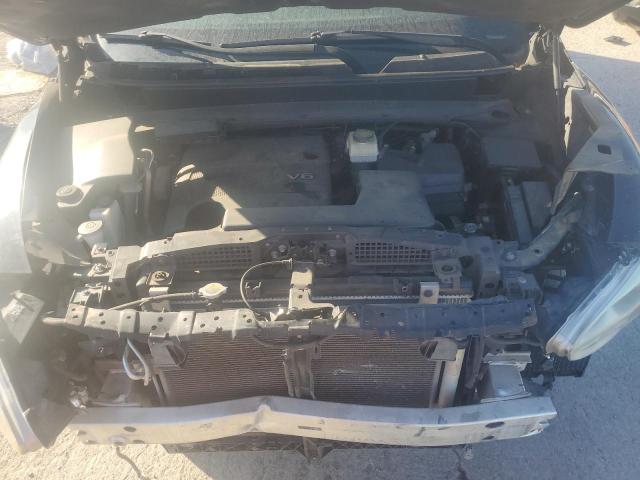 5N1AL0MM3EC518601 - 2014 INFI QX60 BLACK photo 12