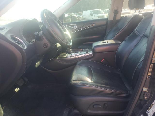 5N1AL0MM3EC518601 - 2014 INFI QX60 BLACK photo 7