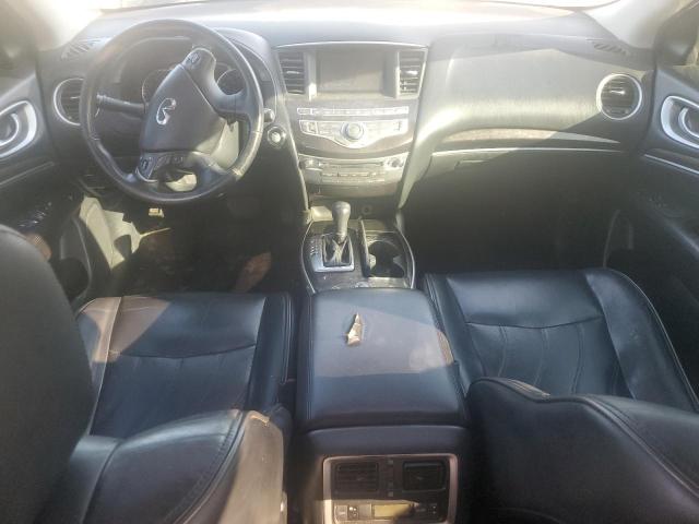 5N1AL0MM3EC518601 - 2014 INFI QX60 BLACK photo 8