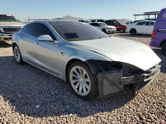 5YJSA1E22HF191424 - 2017 TESLA MODEL S SILVER photo 4