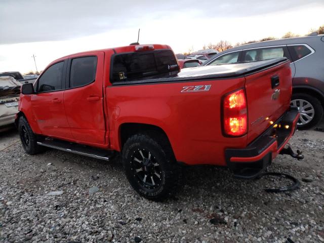 1GCPTDE14H1258056 - 2017 CHEVROLET COLORADO Z71 RED photo 2