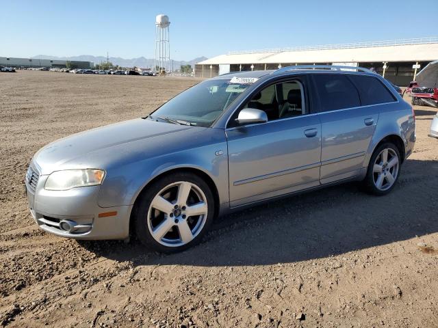 WAUKF78E47A064284 - 2007 AUDI A4 2.0T AVANT QUATTRO SILVER photo 1