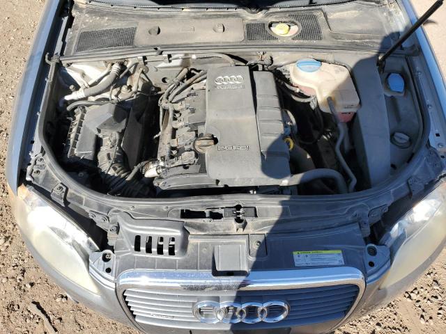 WAUKF78E47A064284 - 2007 AUDI A4 2.0T AVANT QUATTRO SILVER photo 11