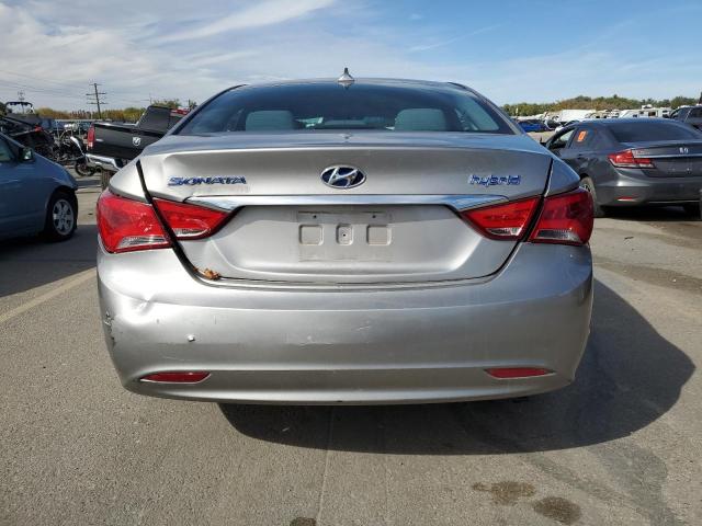 KMHEC4A40CA035363 - 2012 HYUNDAI SONATA HYBRID SILVER photo 6