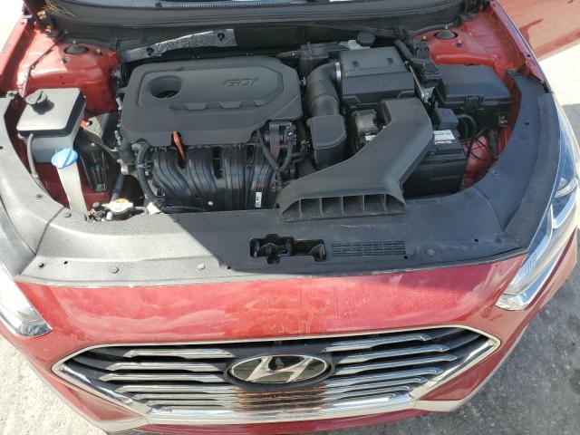 5NPE24AF6KH806084 - 2019 HYUNDAI SONATA SE RED photo 11