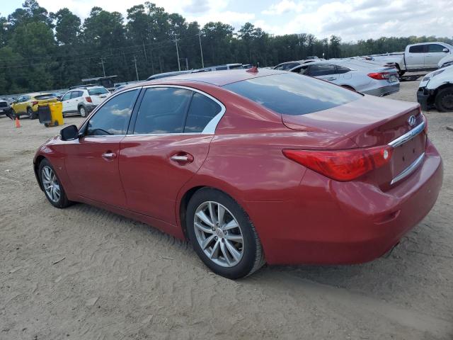 JN1BV7AP1EM685028 - 2014 INFINITI Q50 BASE BURGUNDY photo 2