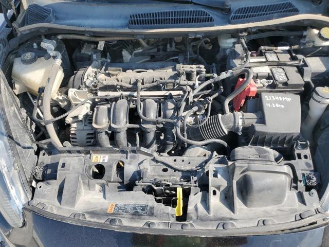 3FADP4BJ2KM117823 - 2019 FORD FIESTA SE BLACK photo 11