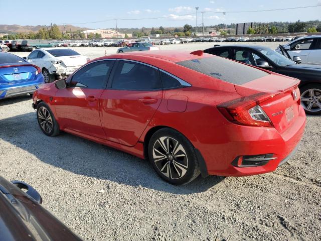 2HGFC1F38GH648282 - 2016 HONDA CIVIC EX RED photo 2