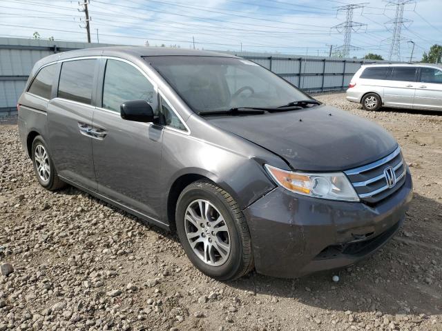 5FNRL5H63CB081859 - 2012 HONDA ODYSSEY EXL GRAY photo 4