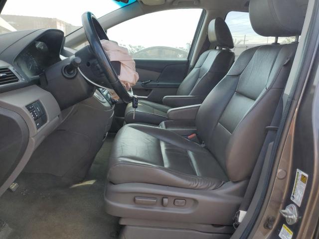 5FNRL5H63CB081859 - 2012 HONDA ODYSSEY EXL GRAY photo 7