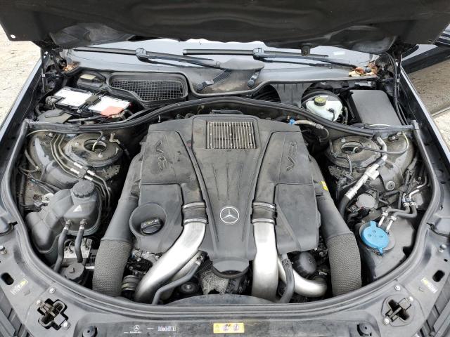 WDDNG9EB2CA473046 - 2012 MERCEDES-BENZ S 550 4MATIC BLACK photo 11