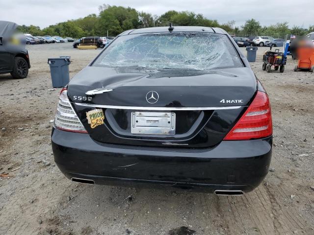 WDDNG9EB2CA473046 - 2012 MERCEDES-BENZ S 550 4MATIC BLACK photo 6