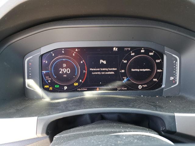 1V2RR2CA7KC606361 - 2019 VOLKSWAGEN ATLAS SEL أسود صورة 9