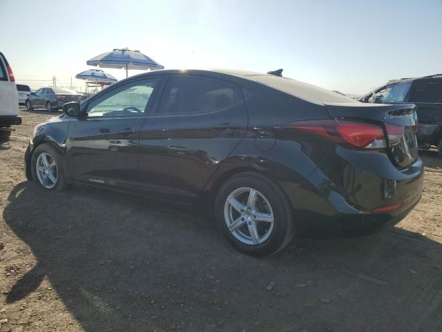 5NPDH4AE4GH774695 - 2016 HYUNDAI ELANTRA SE BLACK photo 2