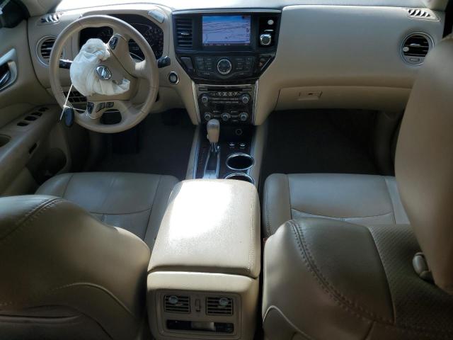 5N1AR2MN1EC629991 - 2014 NISSAN PATHFINDER S WHITE photo 8