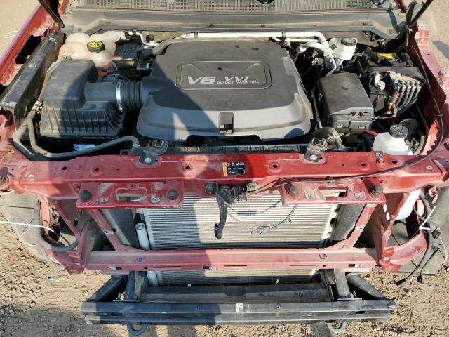 1GCGTCE35G1394934 - 2016 CHEVROLET COLORADO LT RED photo 11