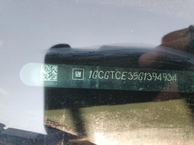 1GCGTCE35G1394934 - 2016 CHEVROLET COLORADO LT RED photo 13