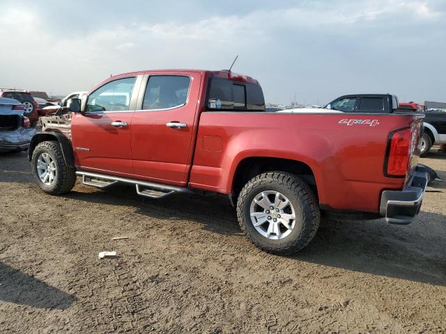1GCGTCE35G1394934 - 2016 CHEVROLET COLORADO LT RED photo 2