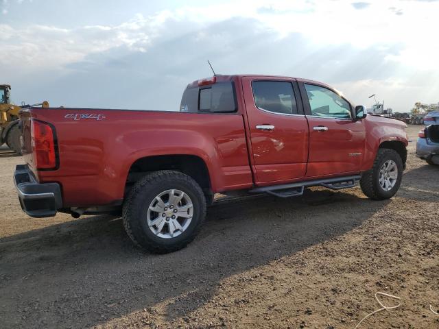 1GCGTCE35G1394934 - 2016 CHEVROLET COLORADO LT RED photo 3